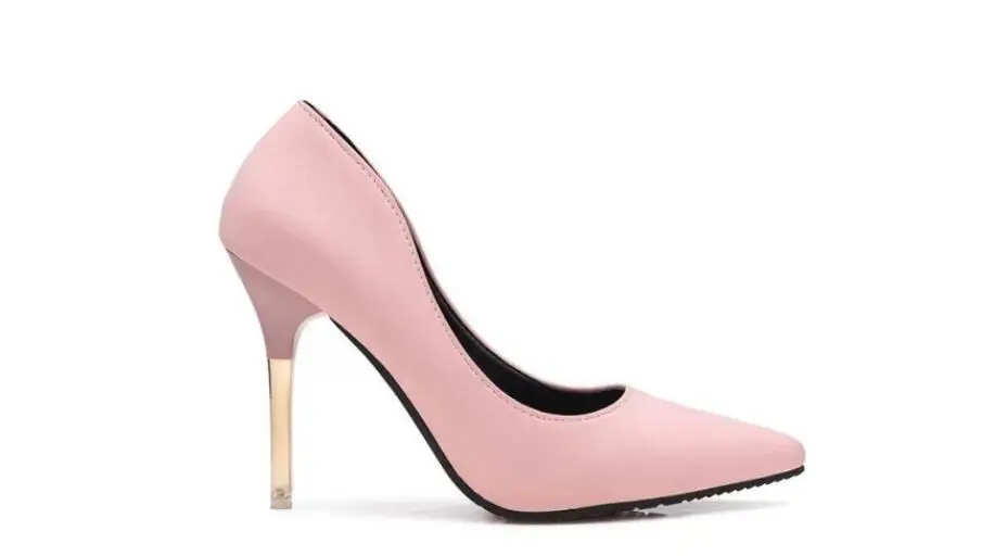 Туфли-лодочки женские с перфорацией модные пикантные сандалии дышащие высокий