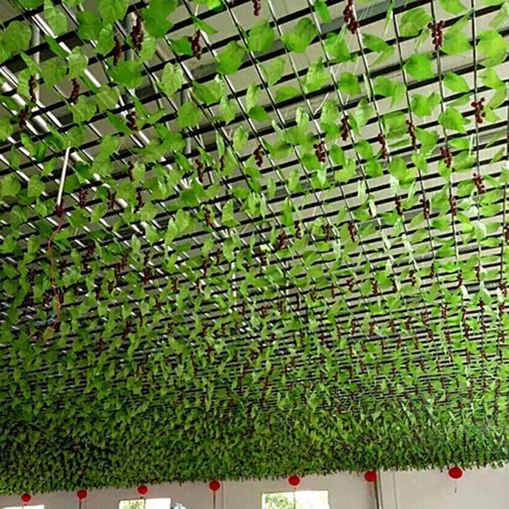 Flores Artificiales Para Decoracion Hogar 2 м искусственный листок виноградной лозы листья Листва