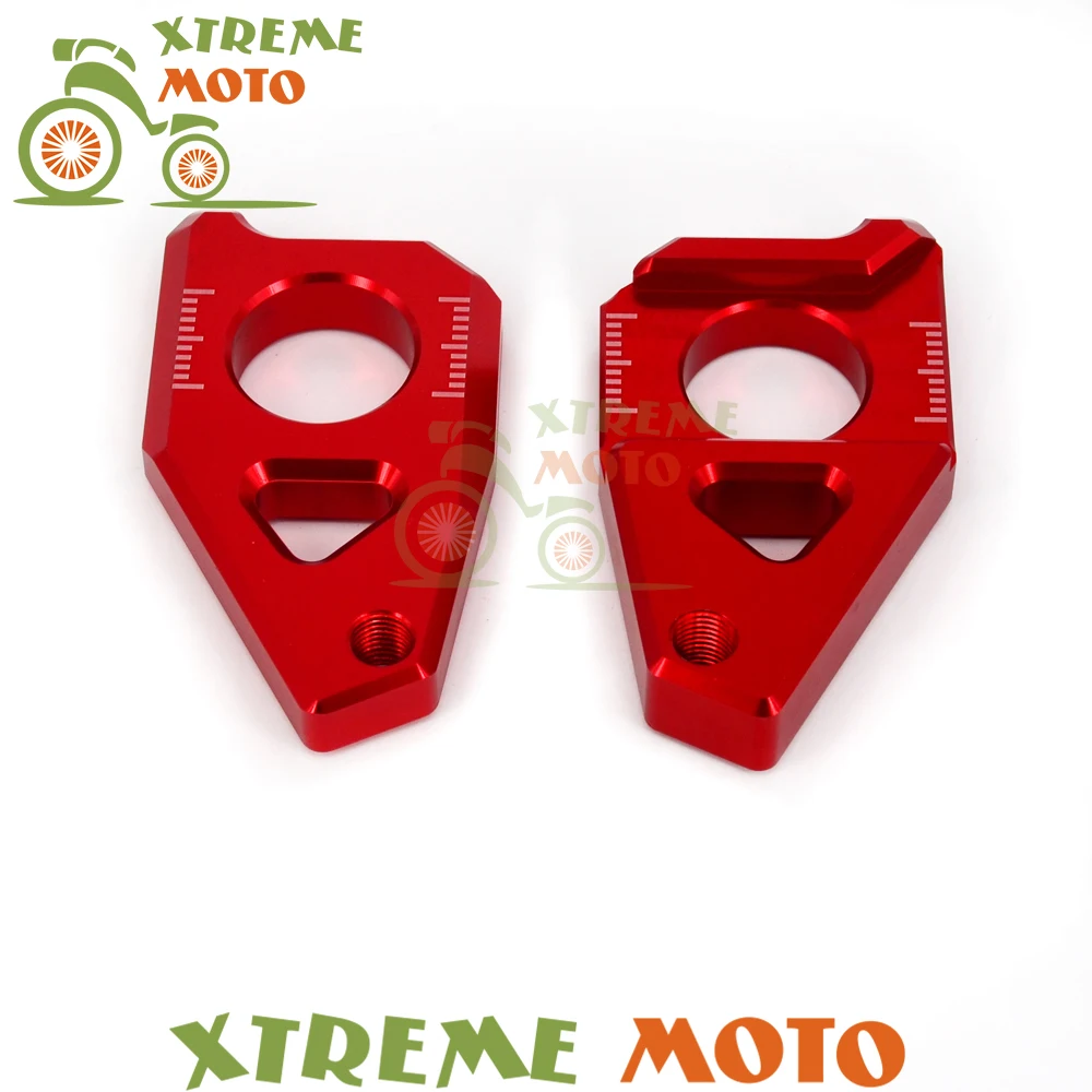 5 видов цветов Алюминиевый Регулятор цепи мотоцикла регулятор натяжения