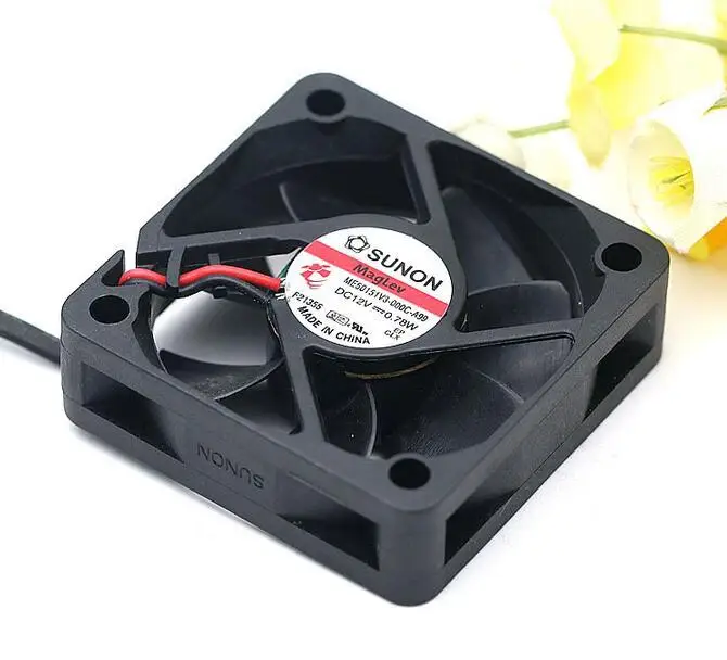 SUNON ME50151V3 000C A99 5015 5 см DC 12V 0 78 W 50*50*15 мм 2 провод Мощность Вентилятор