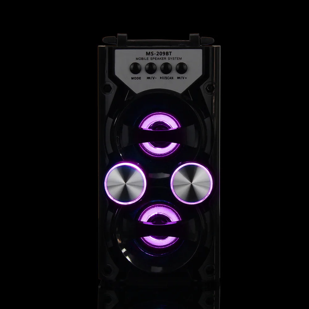 Уличная Bluetooth Беспроводная Портативная колонка с супер басами MP3/MP4/USB/TF/AUX/FM