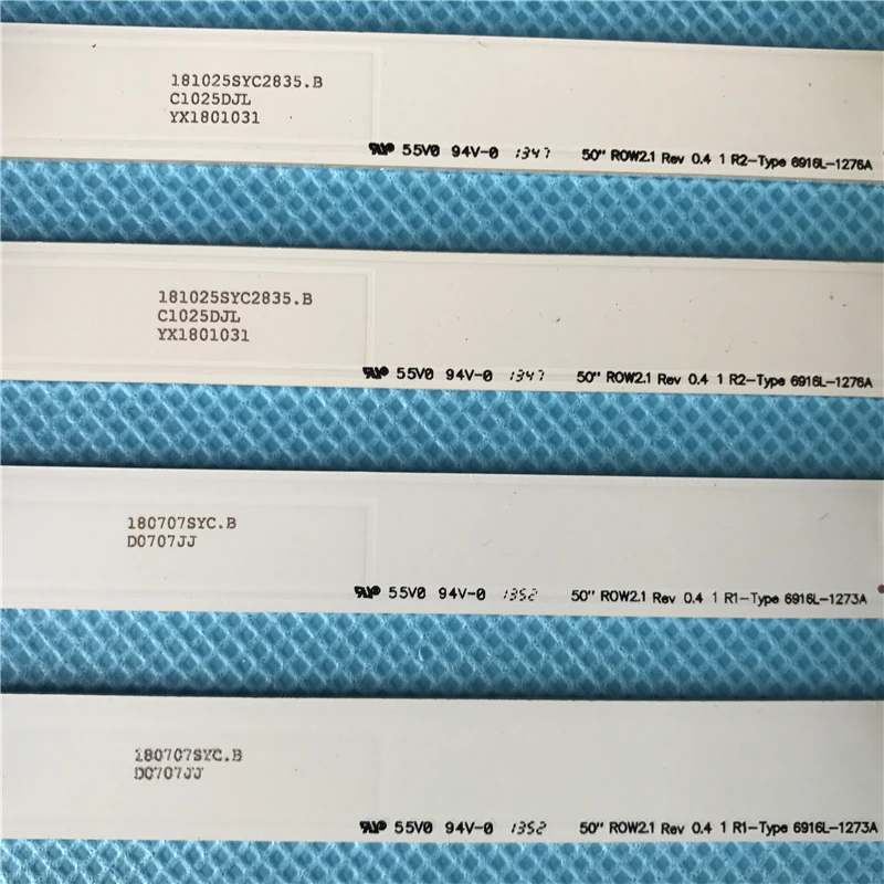 Светодиодная полоса подсветки 10 ламп для LG 50LN5400 50LA620V 6916L-1276A 6916L-1273A 6916L-1272A 6916L-1241A