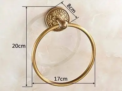 Bathroom accessories bathroom towel holder bath ring rack hanger American traditional style free shipping | Обустройство дома