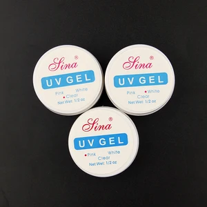 Клей для наращивания ногтей, розовый, белый, прозрачный, 3 цвета, 1 коробка, клей для нейл-арта типсов