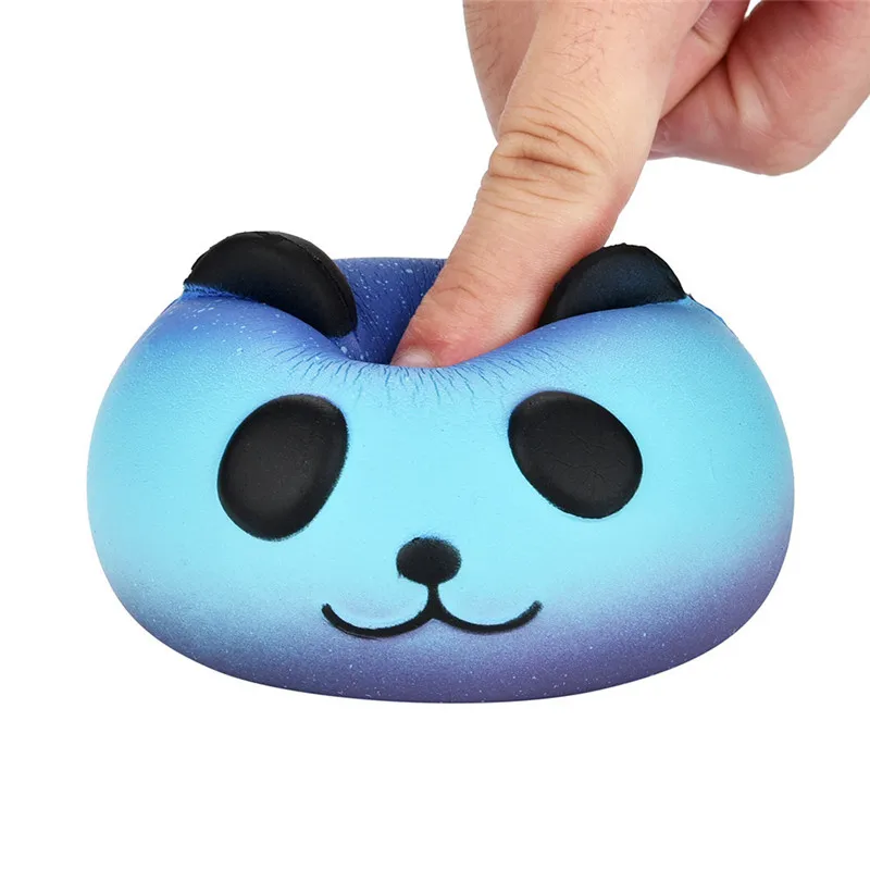 Забавные игрушки для детей и взрослых антистресс Сжимаемый крем с Galaxy Panda