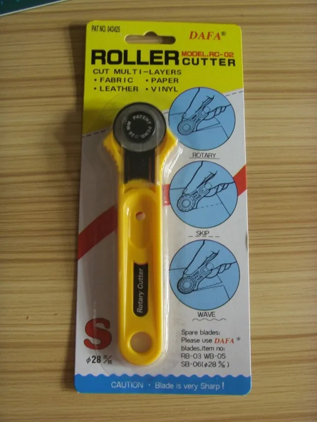 28 мм Премиум Квилтерс Швейные Лоскутное Ткань Ремесло Для Резки Инструмент Кожа