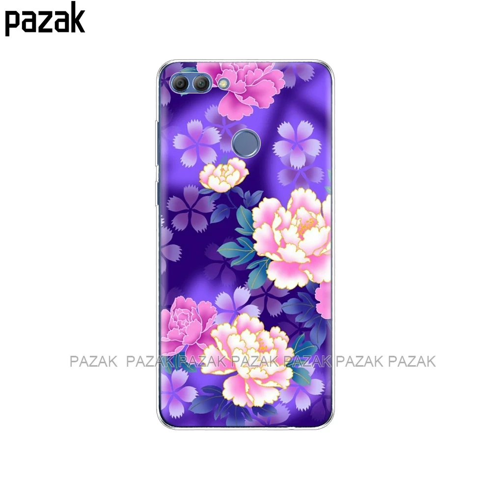 Силиконовый чехол для телефона для huawei Y9 чехол s Мягкий ТПУ чехол для телефона Полный 360 Защитный дизайн pop - Цвет: 34252