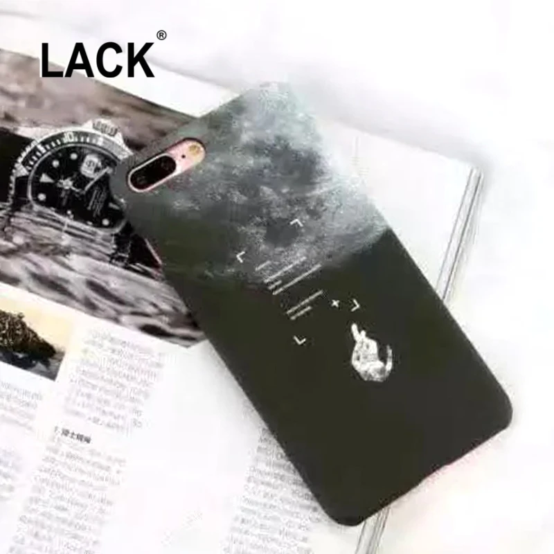 ОТСУТСТВИЕ Моды Письмо Астронавты Случаи Телефона Для iphone 6 Чехол s 7 Плюс Ультра