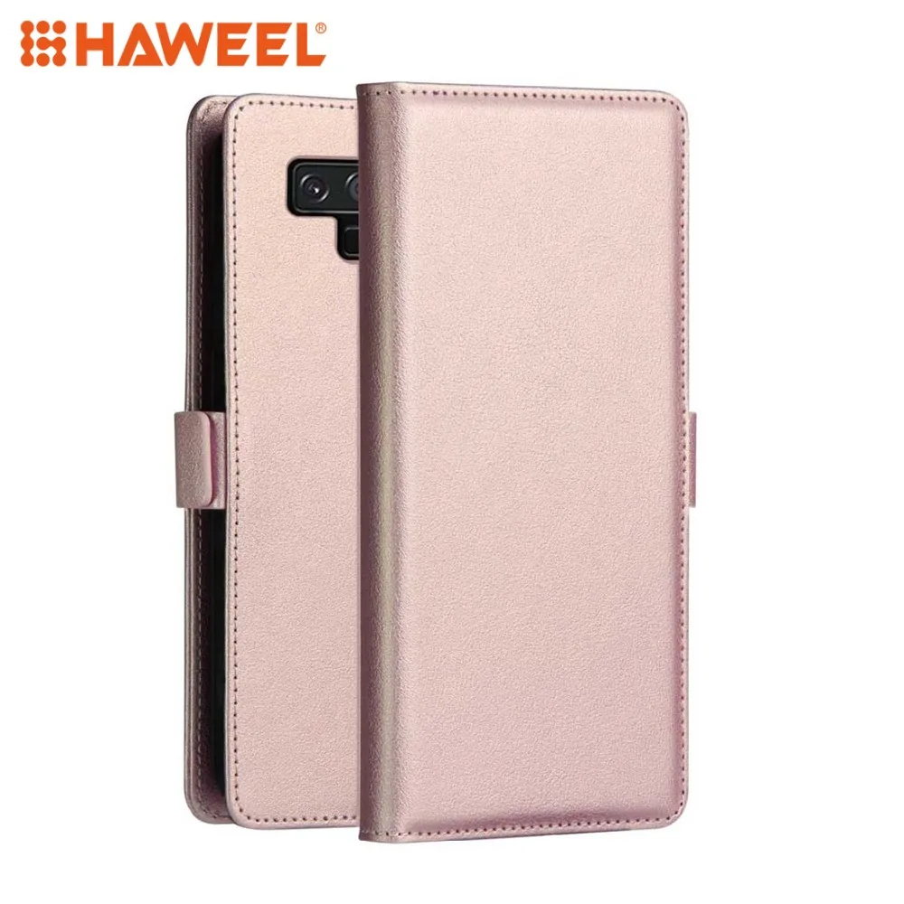 

HAWEEL Phone Case for Samsung Galaxy Note 9 / A9 /A7 (2018) PC+PU Horizontal Flip Leather Case with Holder & Card Slot & Wallet
