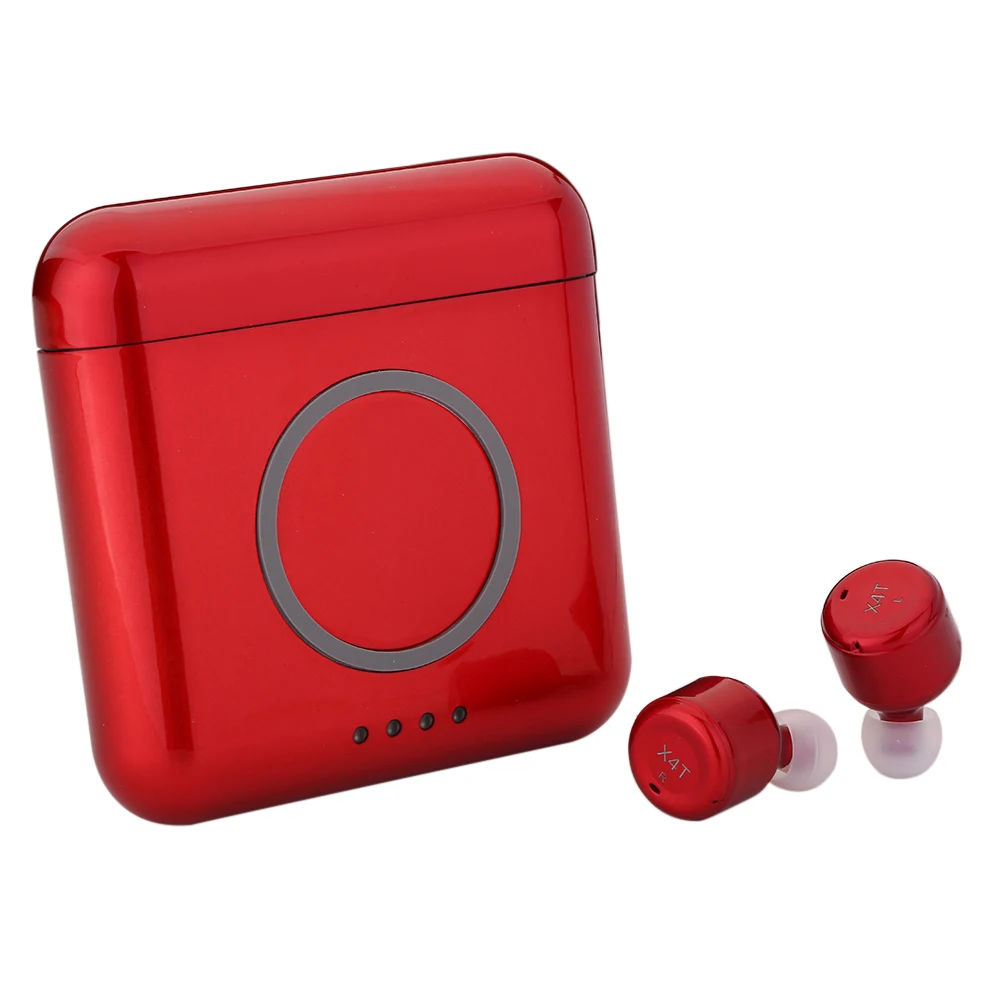 X4T наушники вкладыши TWS Bluetooth беспроводные с микрофоном стерео гарнитура Музыка