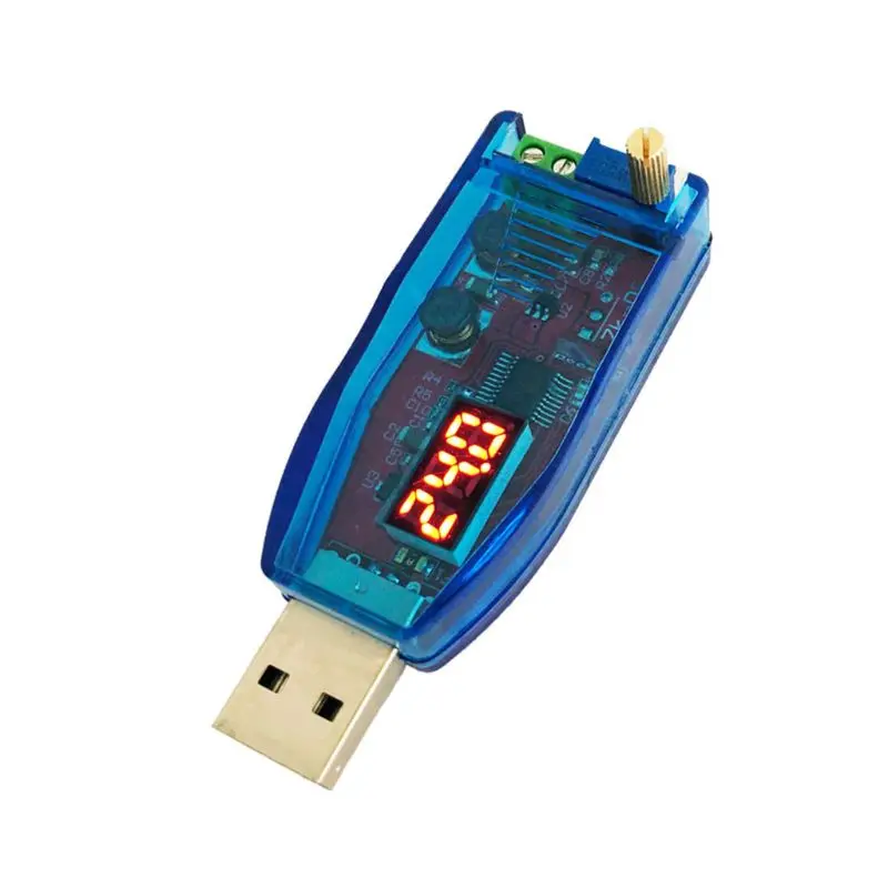 DC-DC 5В до 1в-24в USB Регулируемый Модуль напряжения модуль питания повышающий