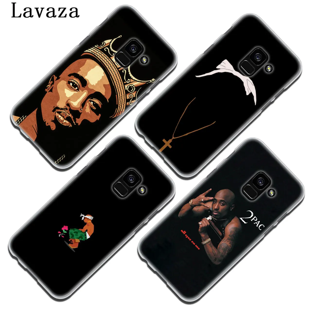 Чехол для телефона Lavaza 2 pac 2pac tupac Crown pop singer Samsung Galaxy J8 J7 Duo J6 J5 J4 Plus 2018 2017 2016 J2 J3 Prime 2015 |