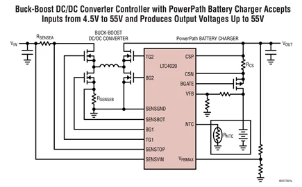 Зарядное устройство LTC4020EUHF LTC4020IUHF LTC4020 55V Buck Boost мультихимическое|charger charger|charger