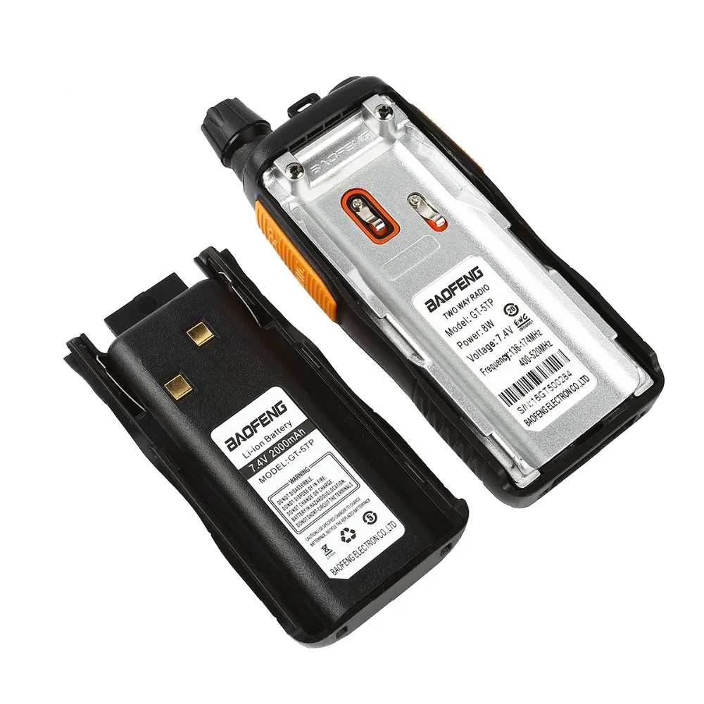 Трехдиапазонный радиоприемник Baofeng 8 Вт двухдиапазонный VHF/UHF 136 174/400 520 МГц