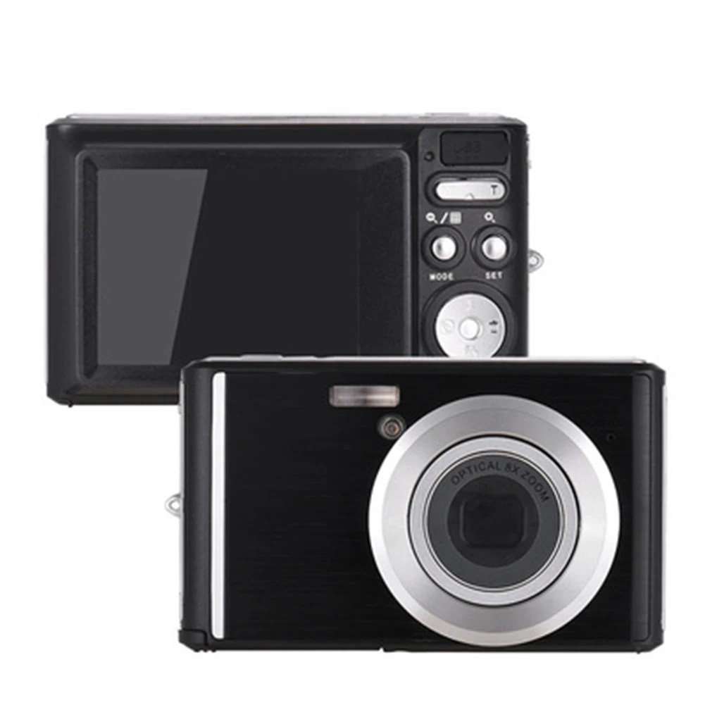 V700 подарки ультра тонкий 2,4 дюймов 18MP фотография высокой четкости кабель светодиода экран Цифровая камера профессиональный 6X оптический зум