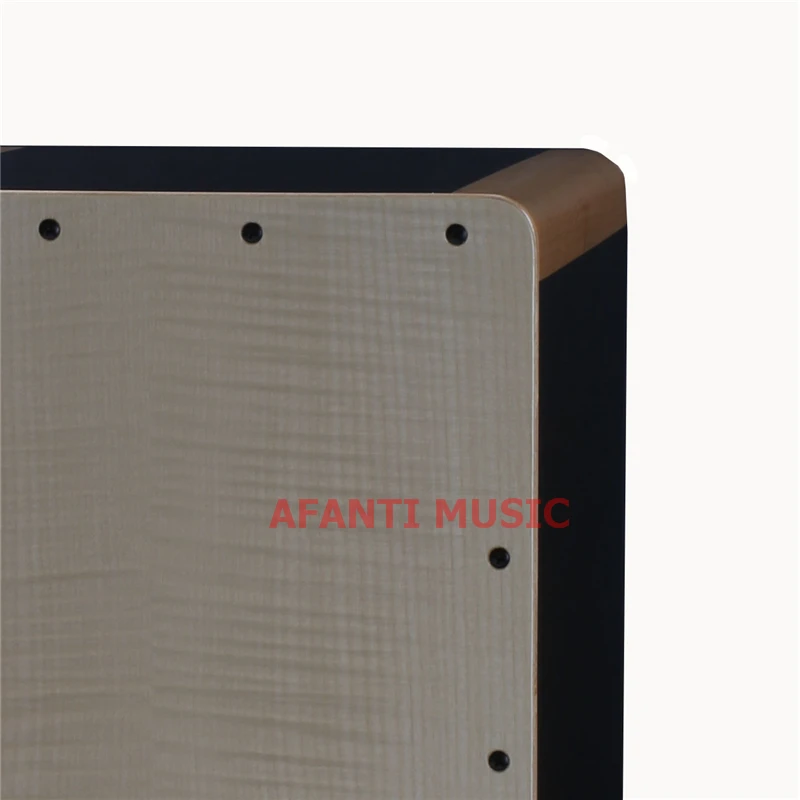 Afanti музыка тигр зерна клен/березовая древесина/натуральный Cajon барабан (KHG 205)|cajon