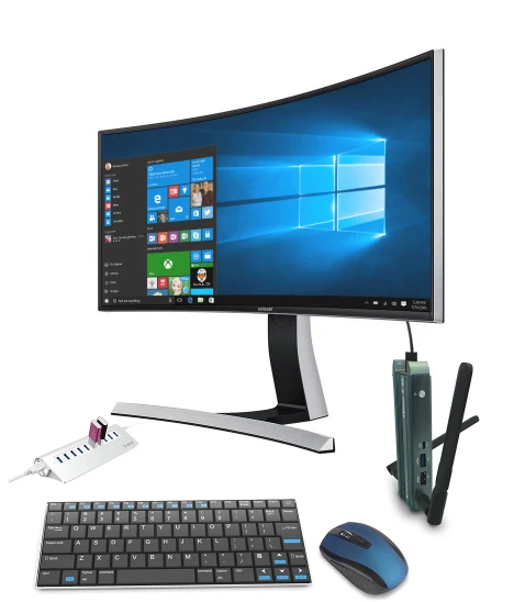 Xtreamer medios мощный 4 Гб DDR и 32 Гб с USB3.0 lan 11ac bluetooth TF слот для наушников микрофон и windows 10 официальная версия