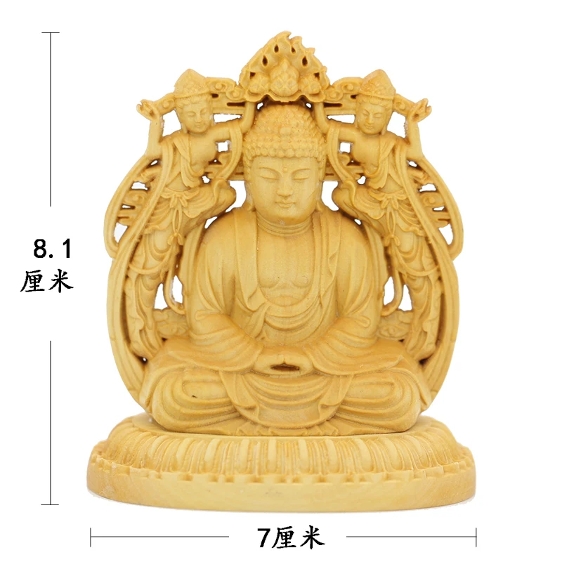 Китайские резьбовые украшения для автомобиля гуанин Maitreya Гуань гонг смелый