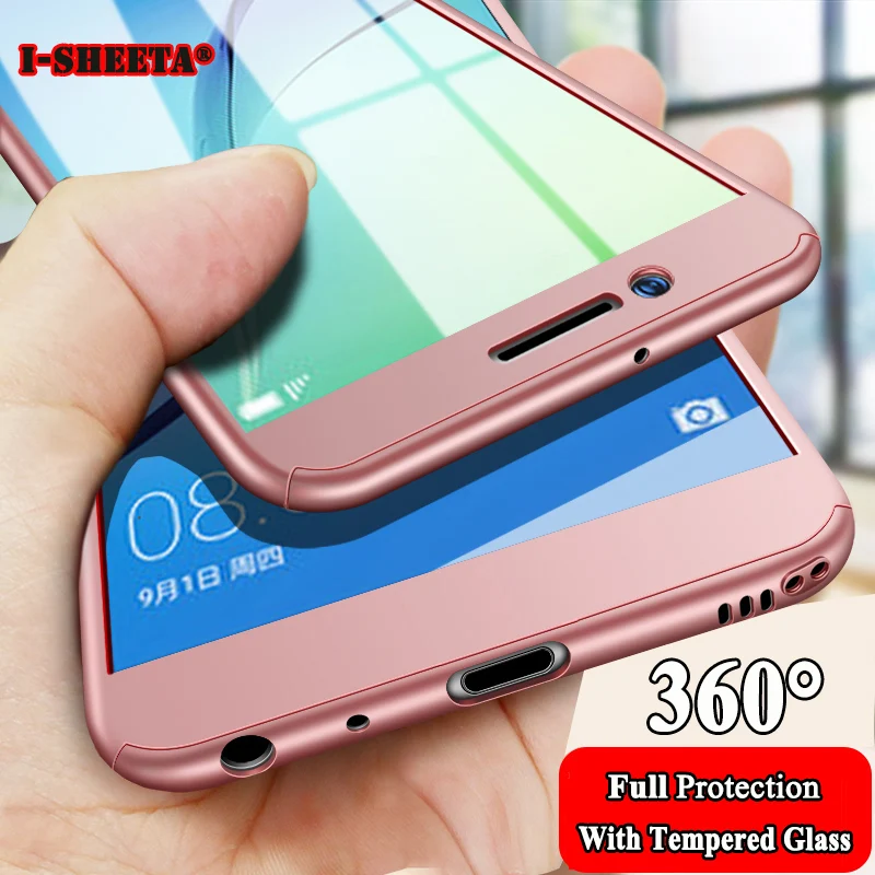 Полная защита на 360 градусов для Huawei Nova 2 Lite Plus 2s 2i 3 3i тонкий жесткий чехол 9 H