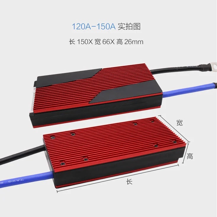 BMS 24V литиевый 7S 25 9 v 80A 100A 120A 150A 200A разрядный аккумулятор 26v Bms защита для моторного