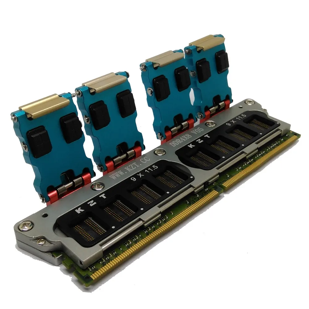 Free Shipping DDR4 SDRAM Particle Test Fixture Multi-fuction All in one Jig Memory Chip Burn Socket Allsocket | Обустройство дома