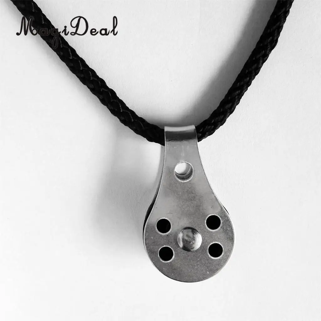 1 шт. нейлоновый шкив MagiDeal из нержавеющей стали для Каяка каноэ лодки рыбалки