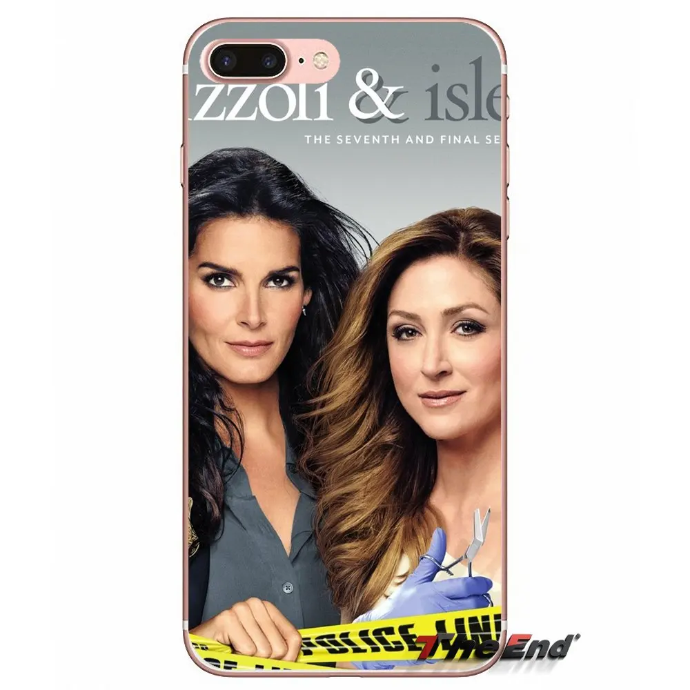 Rizzoli &amp Isles сезон ТПУ силиконовый чехол для iPhone X 4 4S 5 5S 5C SE 6 S 7 8 плюс samsung Galaxy J1 J3 J5 J7 A3