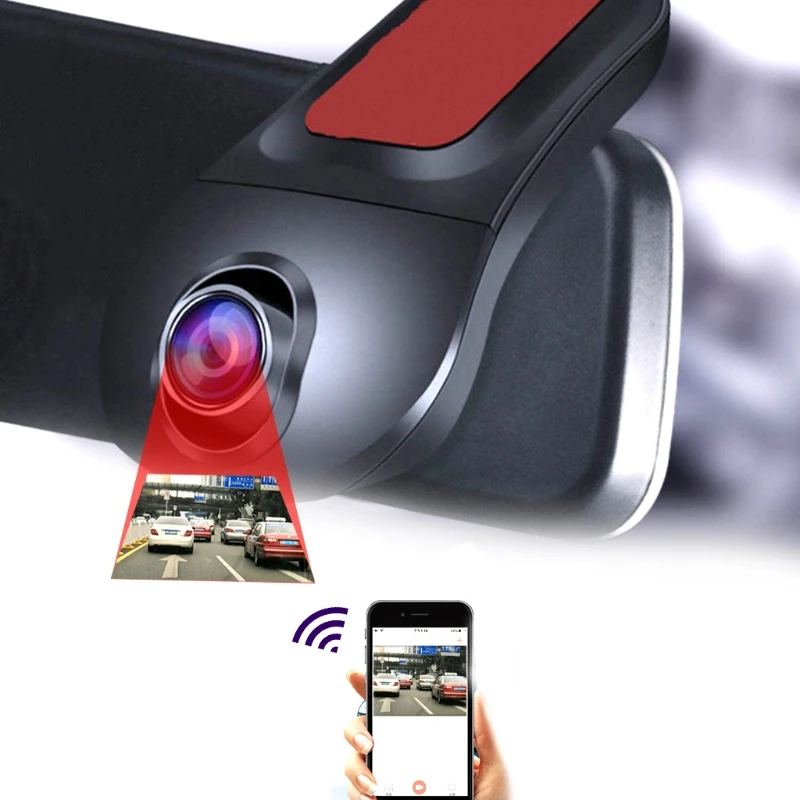 Wi-Fi Автомобильный регистратор DVR цифровой видеорегистратор камера Dash камера 1080P ночное издание Novatek 96655 поворот 60 градусов