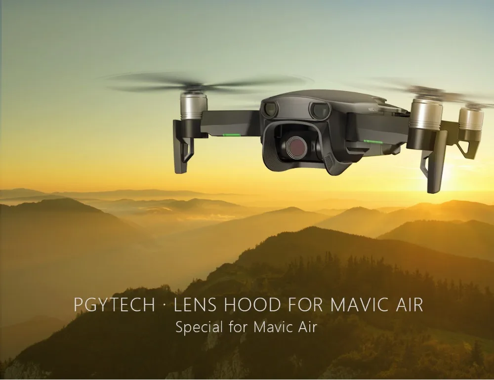 PGYTECH Mavic Air пульт дистанционного управления/Управление Лер застежка Landyard/Шасси/адаптер для DJI Mavic Air drone аксессуары