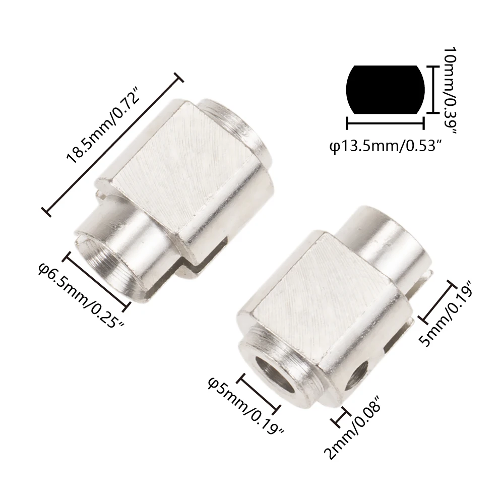 2 шт. Универсальный шарнирный стакан A & установочные винты для радиоуправляемого