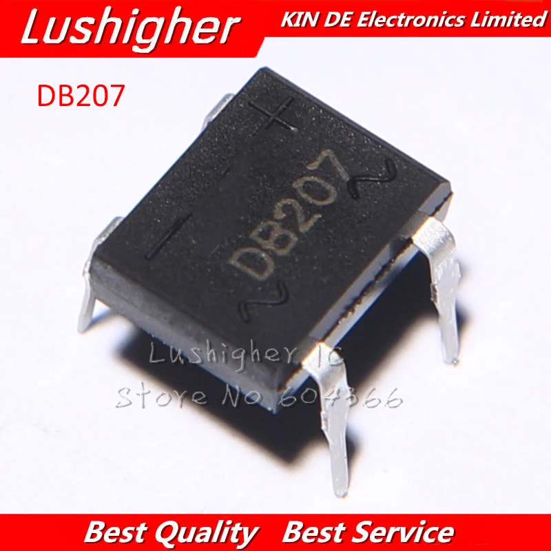 10 шт. DB207S SOP4 DB207 SOP SMD | Электронные компоненты и принадлежности