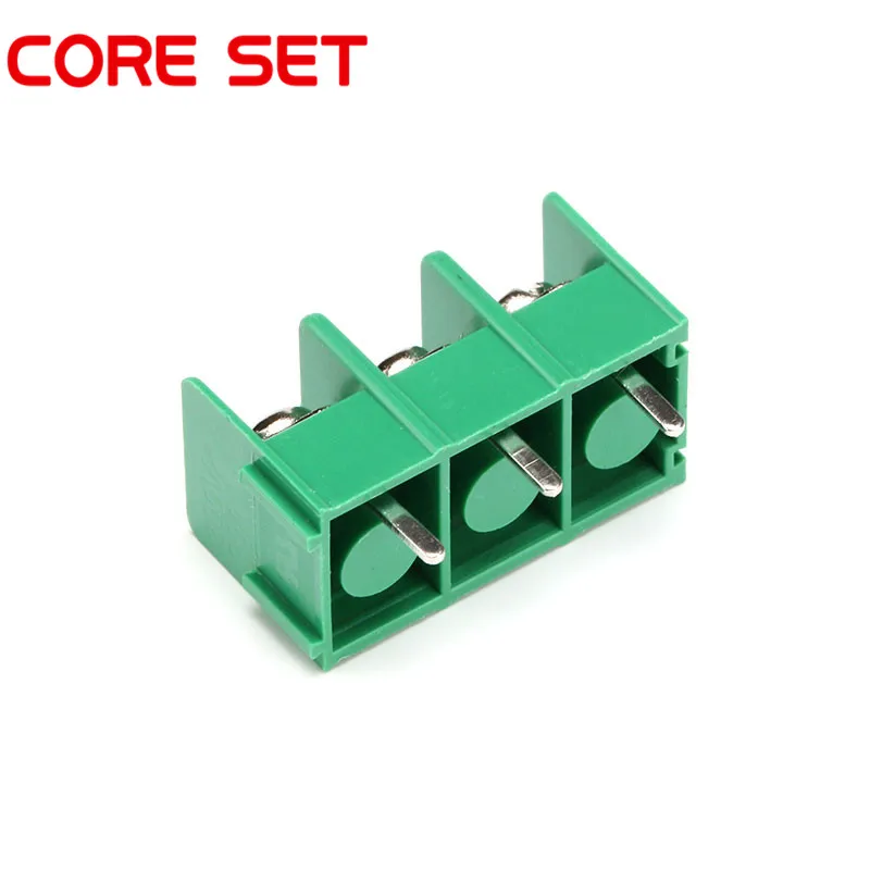 10 шт./лот KF7.62 7,62 мм Шаг 3Pin PCB Клеммная колодка Разъем KF7.62-3P 300 В/20A