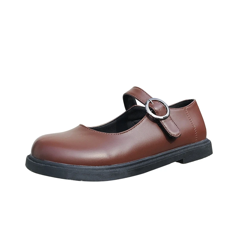 Новинка 2018 года популярная обувь на плоской подошве в стиле ретро модная