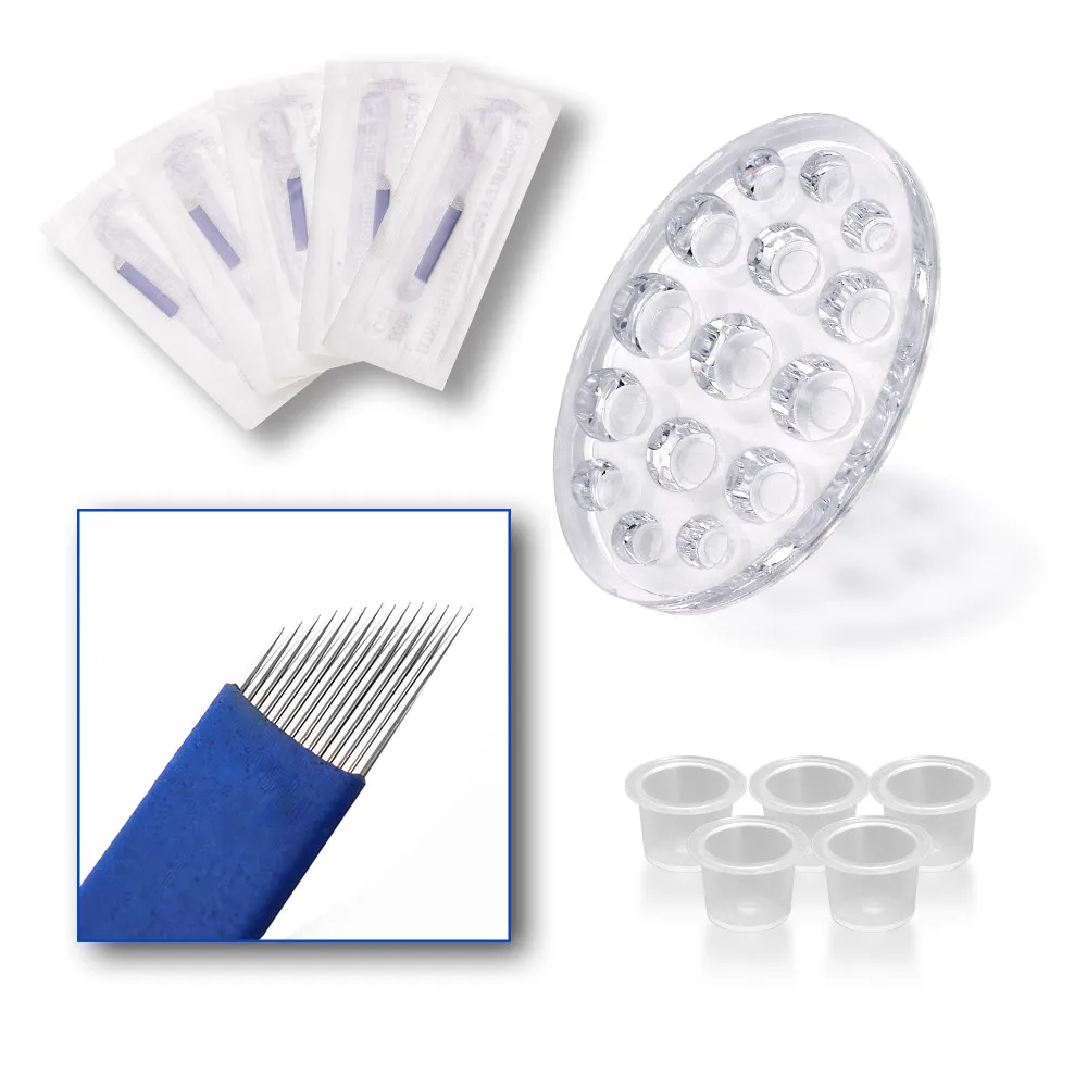 Профессиональный 3d набор для бровей с микро лезвием татуажа чернильная ручка