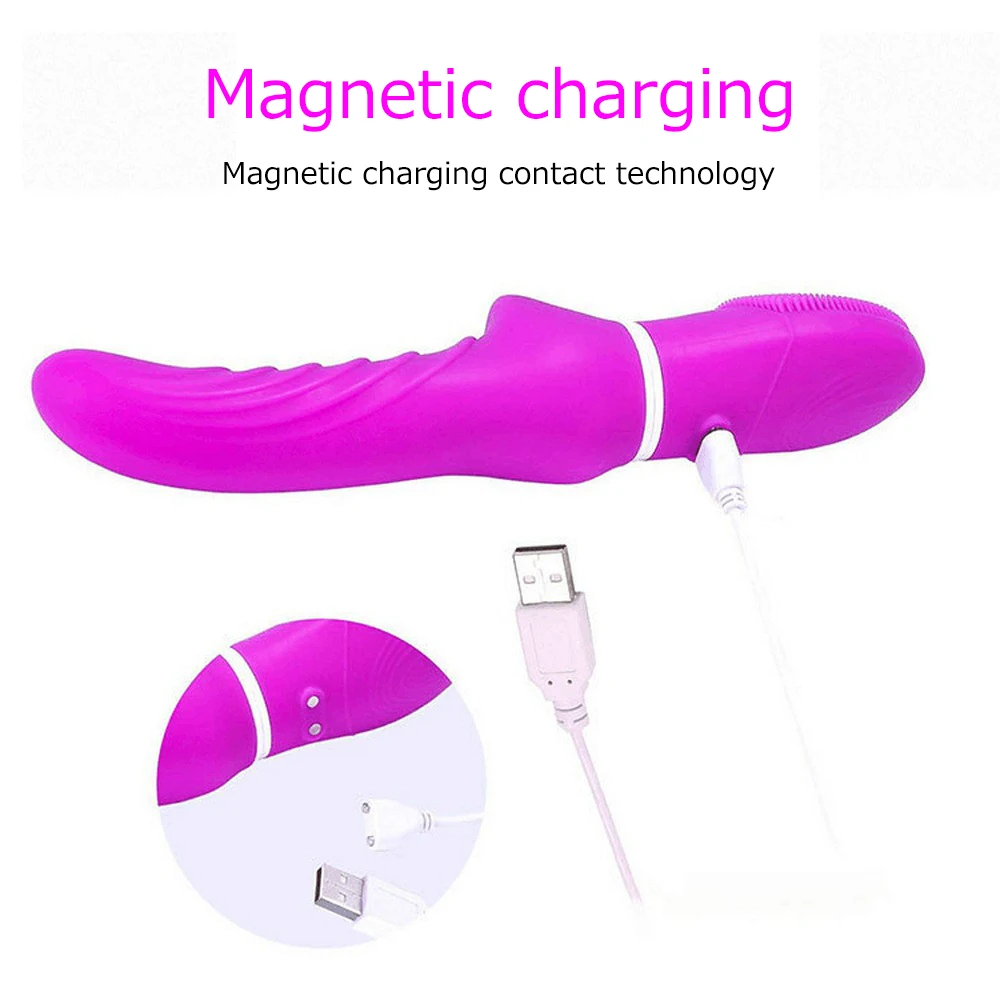 AV Wand массажер вибратор USB зарядка g точка клитор двойная вибрация с электрическим
