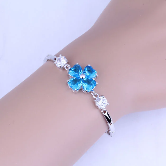 Женская цепочка с кристаллами и звеньями длина 18 см|bracelets for|bracelets for women silverbracelets |