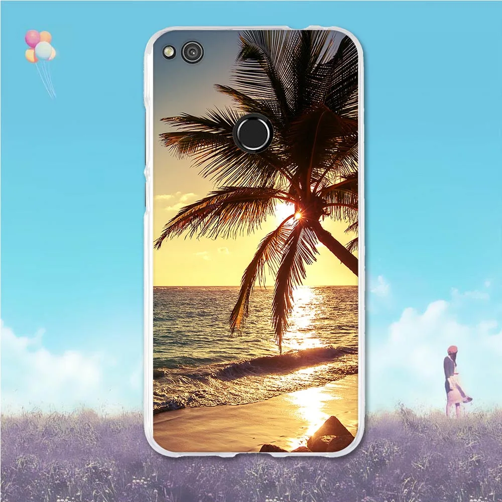 Чехол для Huawei P8 Lite 2017 honor 8 мягкие чехлы из ТПУ Honor 4C 6C милые телефонов Lite|lite case|case for