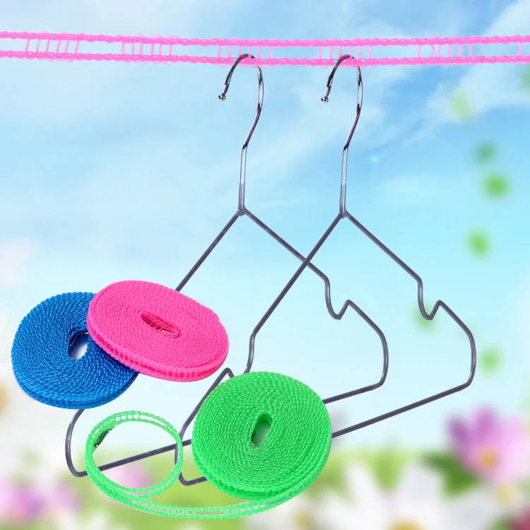 500 см для путешествий на открытом воздухе смелая ветрозащитная Веревка белья