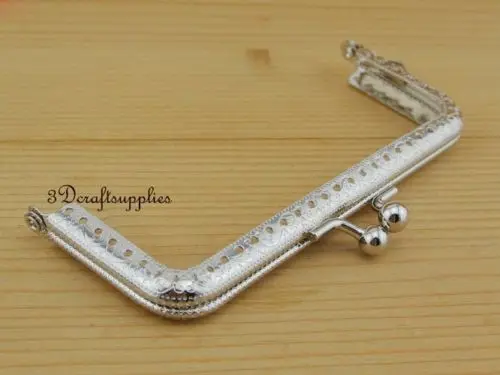 Сумка Кошелек Рамка Металлическая швейная застежка 12 5 см x никель Y59 | Багаж и