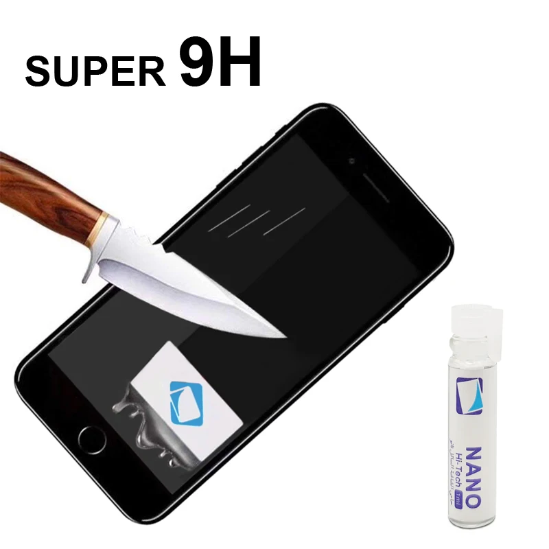 Защитная пленка Akcoo из жидкого стекла для iPhone 5 6 7 8 Plus XS MAX XR невидимая защита от
