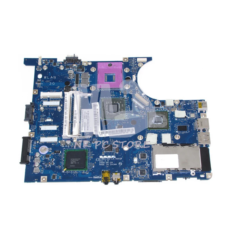 NOKOTION материнская плата для ноутбука Lenovo ideapad Y550 KIWB1 GM45 DDR3 процессор GT240M Бесплатная