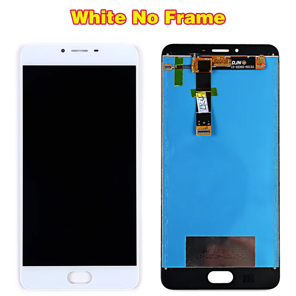 White Without Frame По сделке команда ЖК-дисплей 5,5 дюймов для Meizu U20 кодирующий преобразователь сенсорного экрана в сборе 1920*1080 рамка с бесплатным закаленным стеклом и инструментами - Цвет: White Without Frame