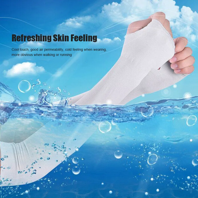 2 пары солнцезащитных грелок для рук с защитой от ультрафиолета охлаждающие