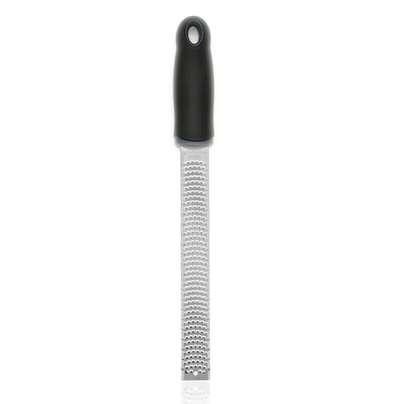 Black Сырорезка из нержавеющей стали многоцелевой шоколад твердые сыры мускатный орех специи сыр Корица цитрусовые Zests эргономичная ручка 430 - Цвет: Black