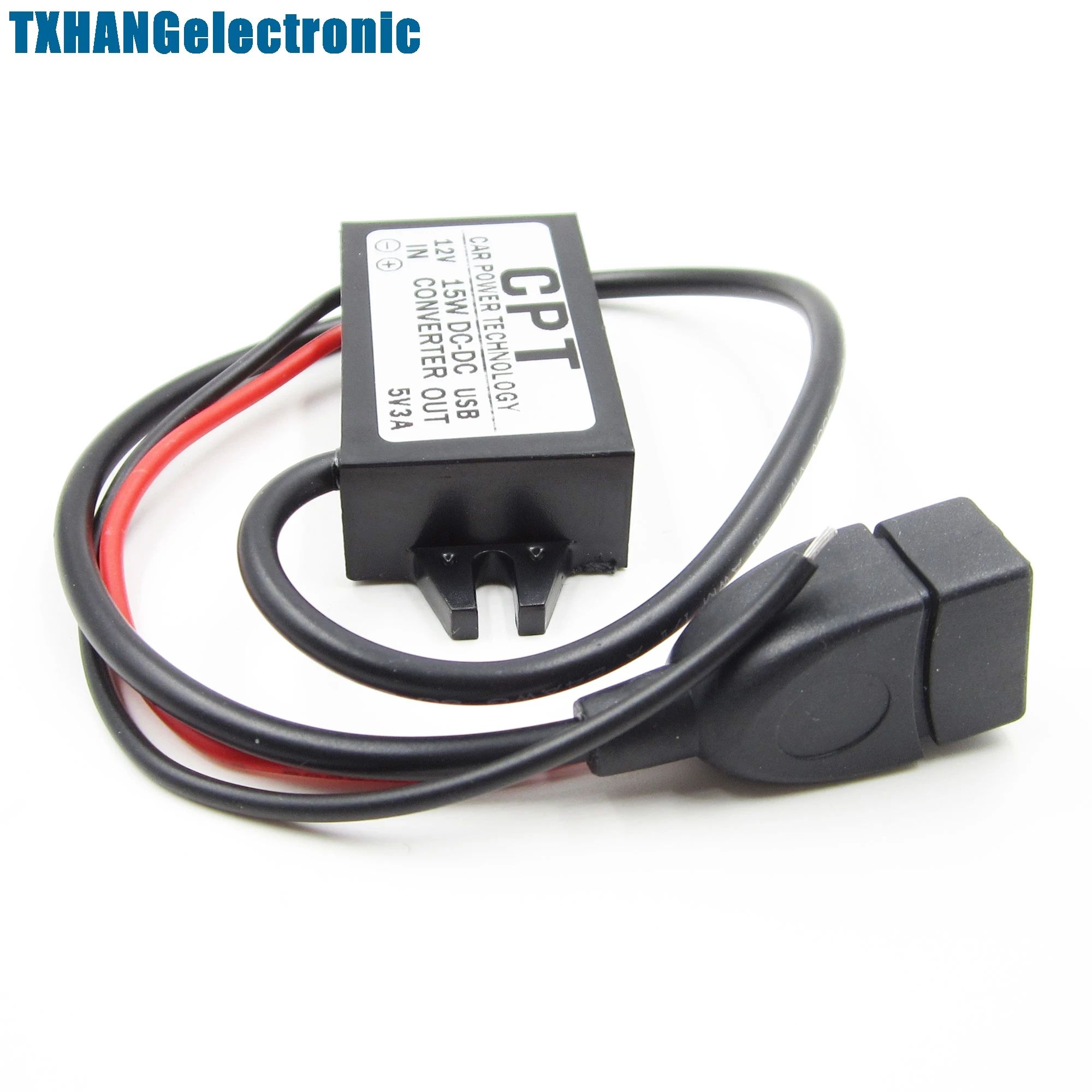 3A DC12V до 5V 15 Вт Шаг вниз USB конвертер регулятор для телефона автомобиля Зарядное