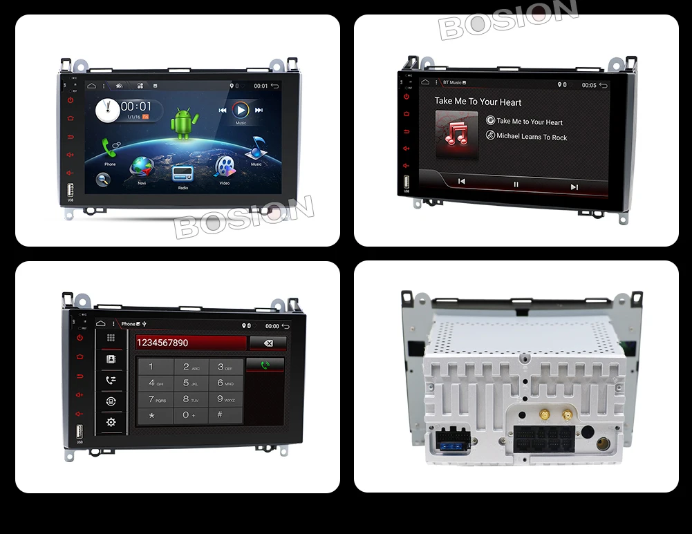 2 DIN радио Android 9,0 автомобильный dvd-плеер радио gps Navi для Mercedes Benz B200 A B класс W169 W245 Viano Vito W639 Sprinter W906