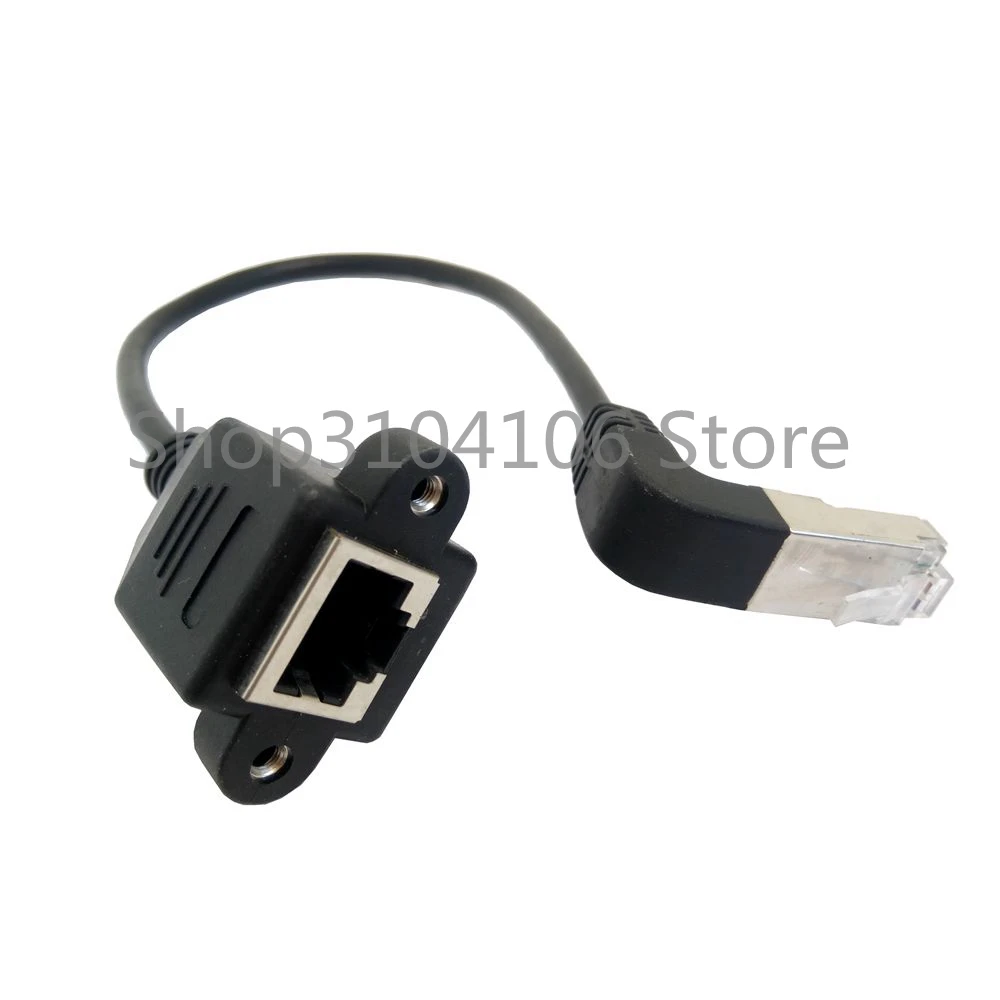 0 3 м 1 5 вниз под углом 90 градусов 8P8C FTP STP UTP Cat 5e RJ45 штекер гнездо Lan Ethernet сетевой