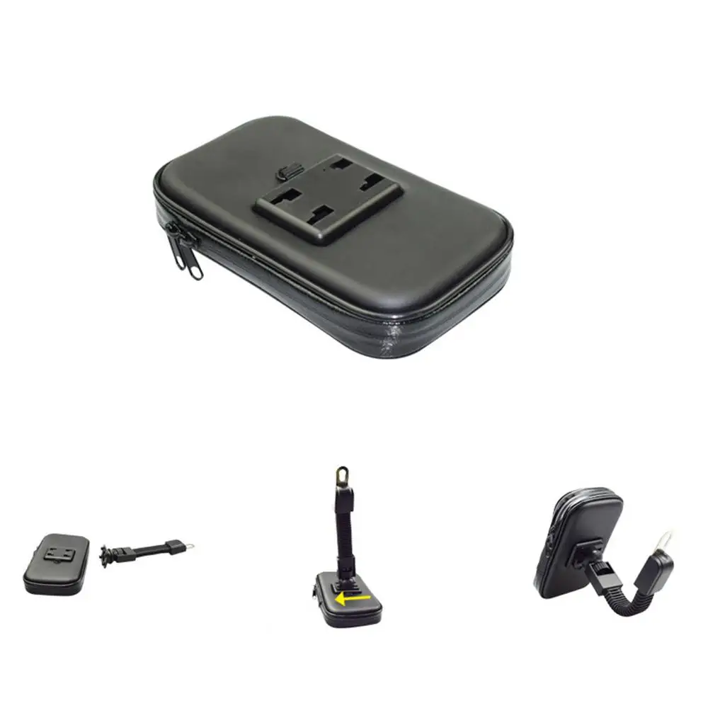 Универсальное водонепроницаемое зеркало заднего вида для мотоцикла держатель GPS