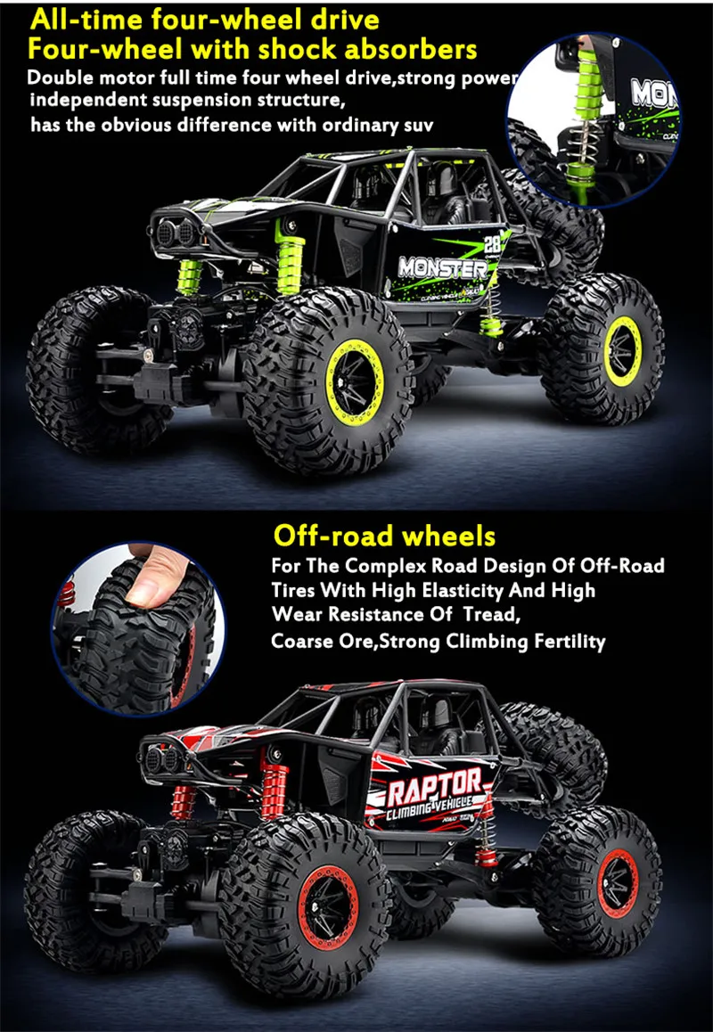 Радиоуправляемая машина 4WD 2,4 GHz радиоуправляемые игрушки ралли скалолазание Снежный фут машина на дистанционном управлении модель внедорожника детская игрушка