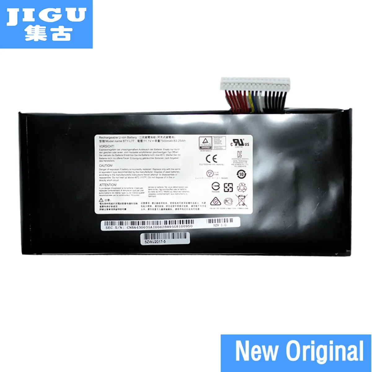 

Оригинальный аккумулятор JIGU BTY-L77 для ноутбука MSI 2PE-022CN 2QD-1019XCN 2QD-292XCN 2QE-209CN 2QE-212CN GT72 GT80 MS-1781 WT72